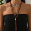 Bohemian Layered Necklace Collection