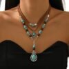 Bohemian Layered Necklace Collection