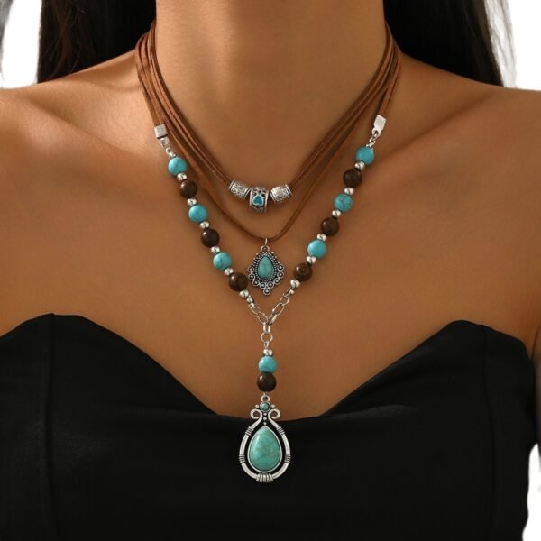Bohemian Layered Necklace Collection