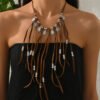 Bohemian Layered Necklace Collection