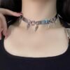 Bolt Pendant Chain Necklace
