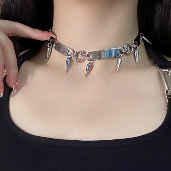 Bolt Pendant Chain Necklace