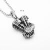 Truck Engine Pendant Necklace