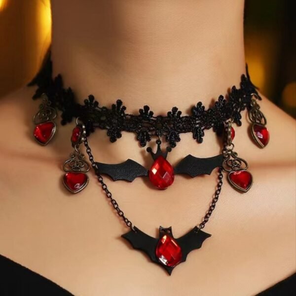 Gothic Lace Jewellery Set