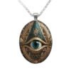 O1CN01Fkm9CK1Bs33EYWNy4_0-0-cib.jpg Silver Mosaic Evil Eye Necklace