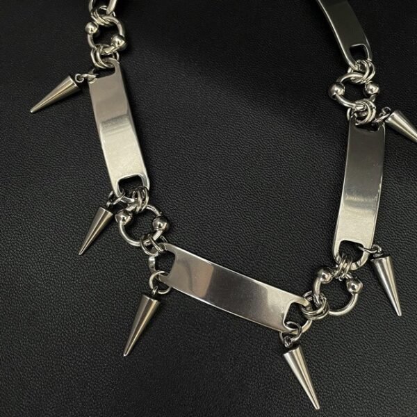 Bolt Pendant Chain Necklace