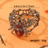 O1CN01M0RmcS24AM9wuLBtR_2684747350-0-cib.jpg Rhinestone Spider Cuff Bracelet