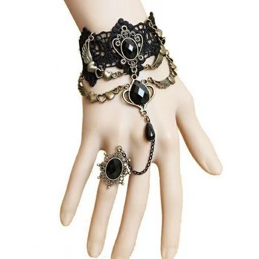 O1CN01OHSHLf26FVuLHWkPk_2216467957632-0-cib.jpg Black Lace Heart Crystal Choker