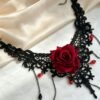 O1CN01PvCJ8k24OYW1i9axF_964667381-0-cib.jpg Black & Red Rose Lace Set