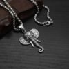 Vintage Elephant Pendant Necklace