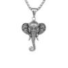 Vintage Elephant Pendant Necklace
