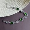O1CN01WS2iXw1bHZbRm9wLb_2220389083440-0-cib.jpg Green Gemstone Sunflower Bracelet