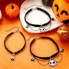 Skull, Pumpkin & Spider Necklace