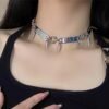 Bolt Pendant Chain Necklace