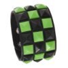 Candy-Coloured Rivet Leather Bracelet