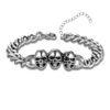 Retro Skull Snap Bracelet
