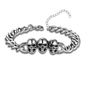 O1CN01rNH4mA1nr5hVq3Wdz_2212841575142-0-cib.jpg Retro Skull Snap Bracelet