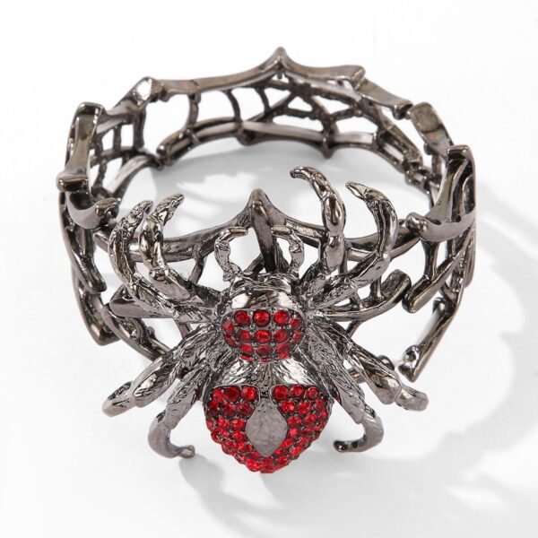 O1CN01ttOvnP24AM9ycGqps_2684747350-0-cib.jpg Rhinestone Spider Cuff Bracelet