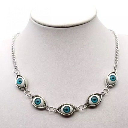 O1CN01wT0IET26FVt1FpriI_2216467957632-0-cib.jpg Blue Eyeball Wire Necklace
