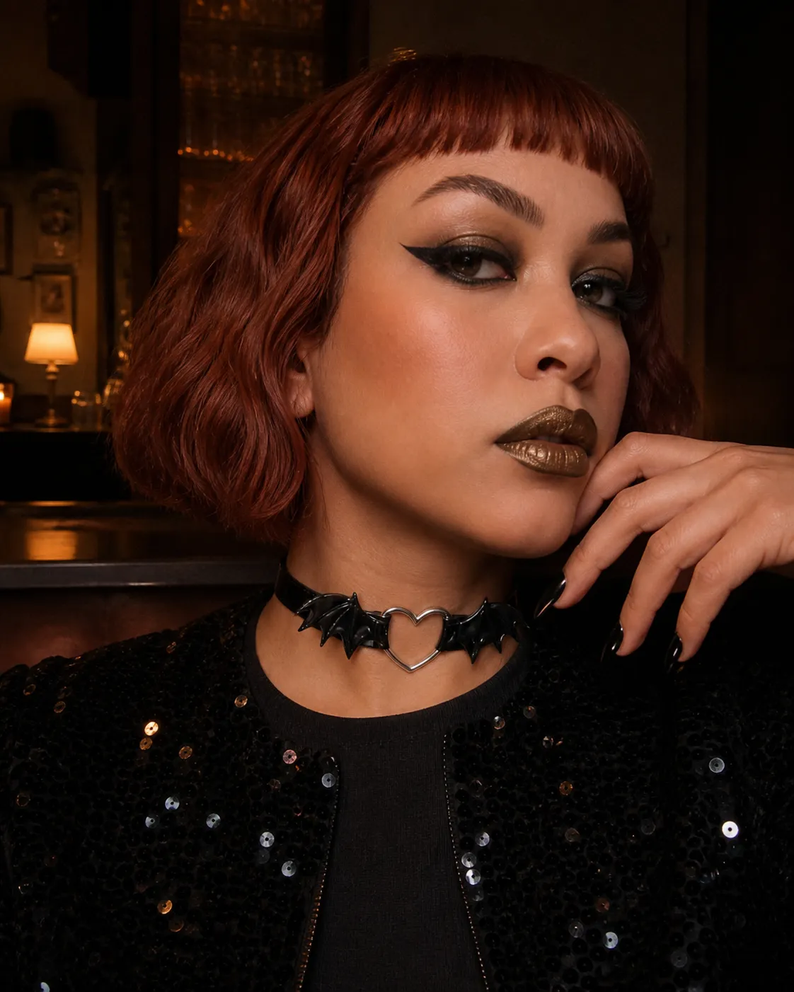 Bat Wing Devil Choker styling inspiration