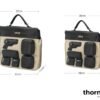 tb-bag-001-10 Multi-Pocket Canvas Convertible Backpack