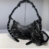 Heavy Metal Hardware Moto Shoulder Bag – detail view 2