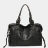 tb-bag-006-03 Distressed Y2K Moto Bag with Two Straps