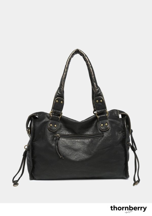 tb-bag-006-04 Distressed Y2K Moto Bag with Two Straps