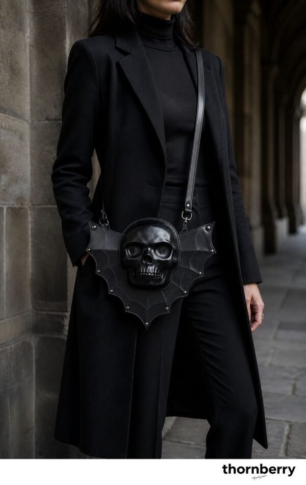 tb-bag-007-01 Skull Punk Shoulder Bag