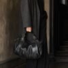 tb-bag-010-01 Vintage Drawstring Soft Tote Bag