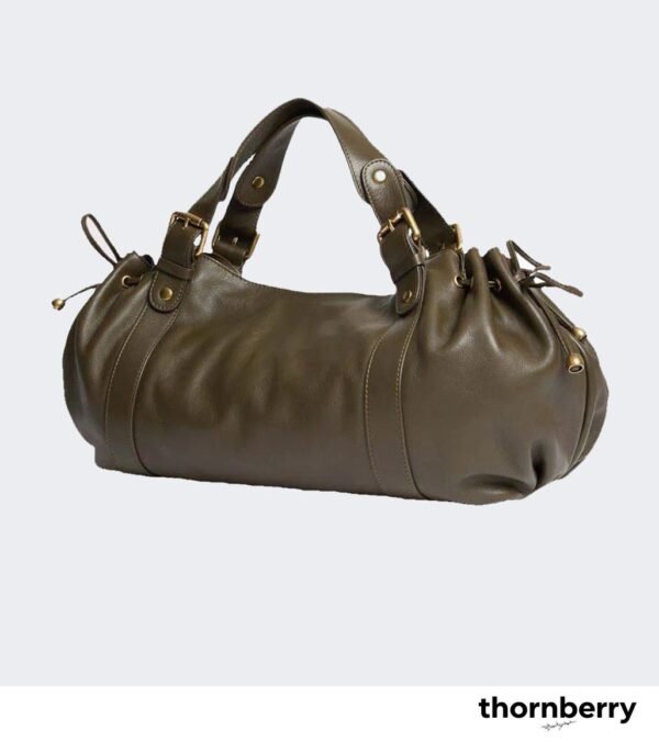 tb-bag-010-08 Vintage Drawstring Soft Tote Bag