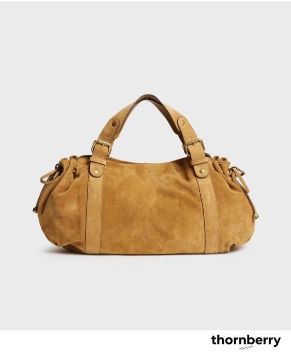 tb-bag-010-11 Vintage Drawstring Soft Tote Bag