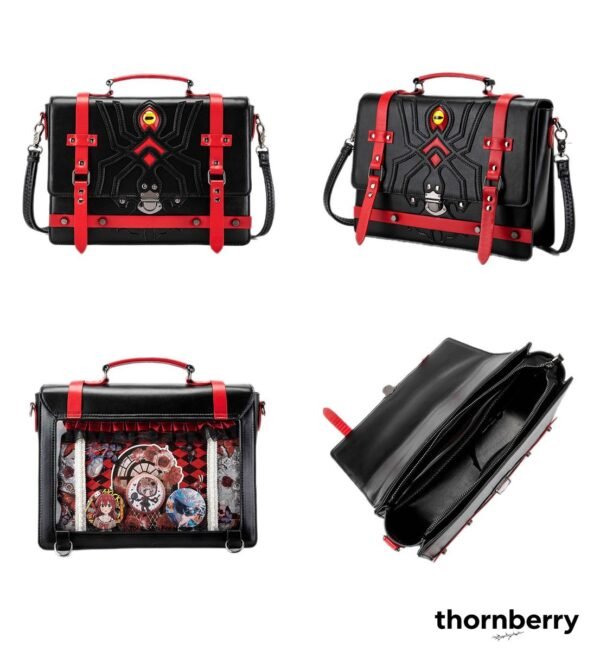 tb-bag-012-05 Gothic Contrast Ita Three-Way Bag