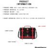 tb-bag-012-07 Gothic Contrast Ita Three-Way Bag