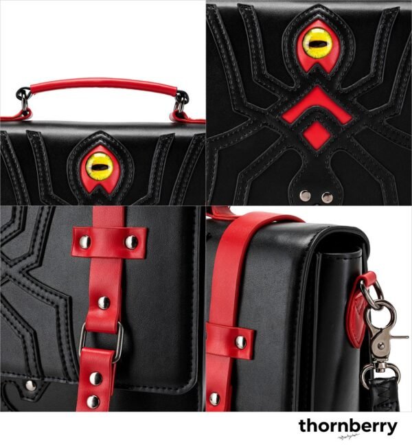 tb-bag-012-10 Gothic Contrast Ita Three-Way Bag