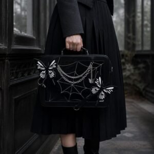 Labyrinth Butterfly Gothic Ita Tote Backpack