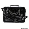 tb-bag-013-02 Labyrinth Butterfly Gothic Ita Tote Backpack